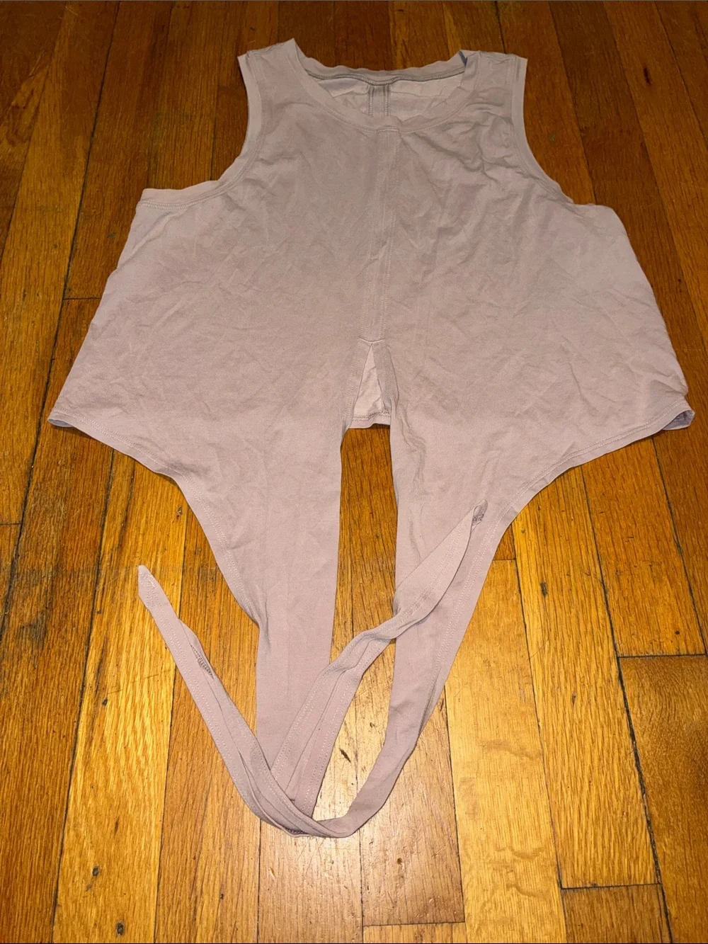 Lululemon Time To Restore Tie Tank Top in Smoky Blush Pink, Women’s size 6